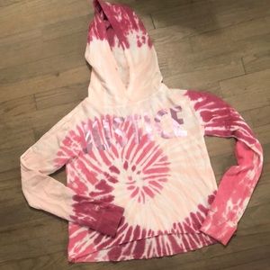 Tye Dye Justice Lightweight hoodie